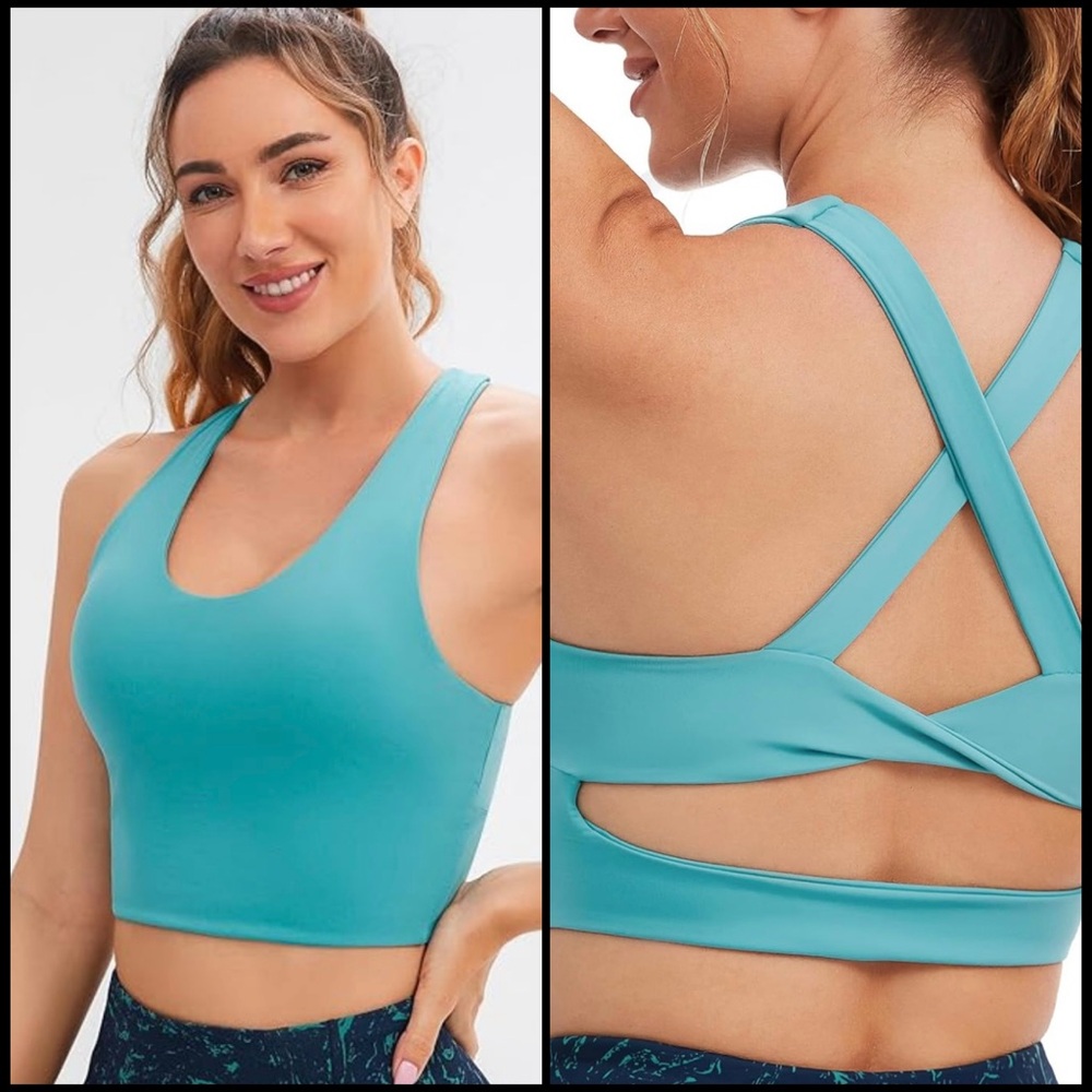Women’s Sport Bra Criss-cross Back | #C13